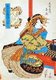 Japan: An oiran or courtesan / prostitute painted by Kikugawa Eizan (1787-1867)